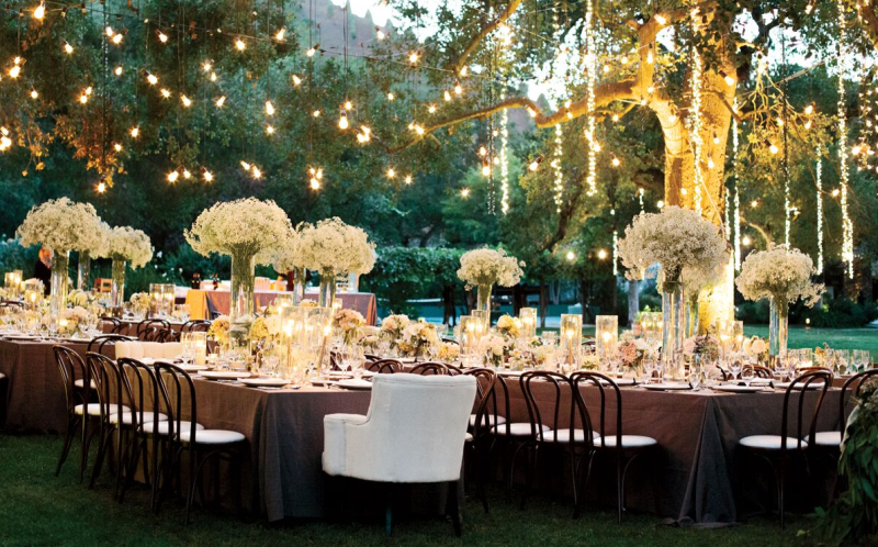 Creating Enchanting Outdoor Wedding Ambiance